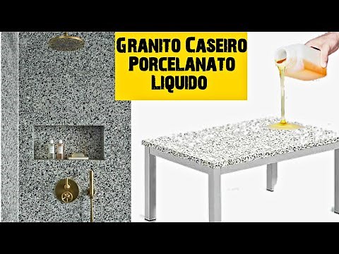 Homemade Granite with Liquid Porcelain for all Surfaces/Extremely Easy