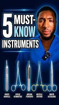 A Quick Review of These 5 Instruments Before Surgical Tech Clinicals
