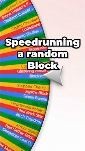 Speedrunning a random wall in minecraft #shorts #minecraftshorts