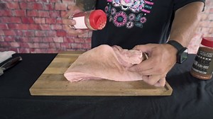 Juicy smoked pork belly recipe with Texas flavors