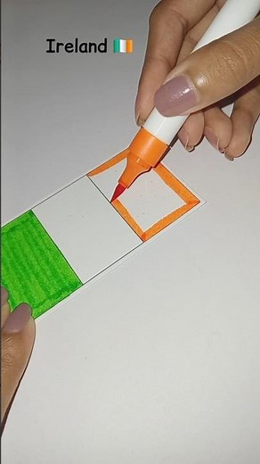 Ireland 🇮🇪 | Country flag | Coloring 🌈️ #ireland #countryflags #trending #coloring #sj_color_world