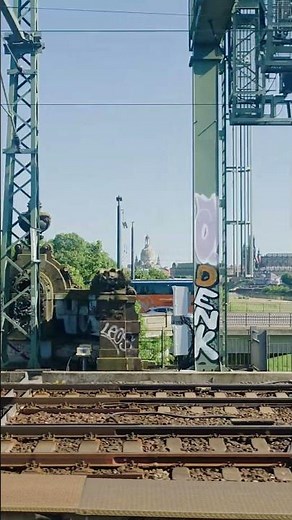 Train Window Views of Dresden & the Elbe 🚆✨🇩🇪