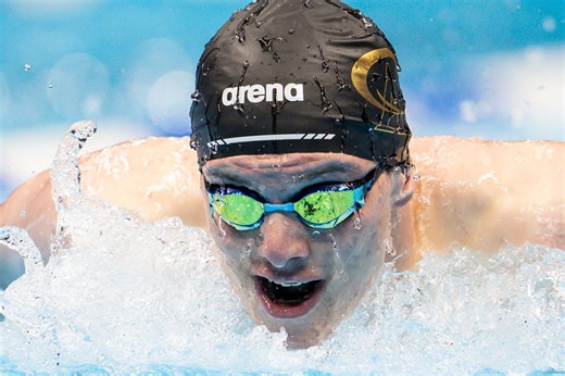 Thomas Heilman 200 Fly Press Conference, Youngest Male Olympic Swimmer Since Michael Phelps
