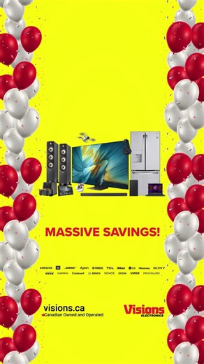 Grand Re-Opening Sale On Now at Visions Electronics! Massive Savings! #sale#clearance#grandopening