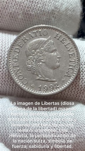 Moneda Suiza de 10 Céntimos (Rappen) de 1992. | Coin Club Collection