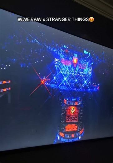 WWE RAW Meets Stranger Things: A Unique Crossover Event
