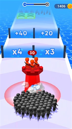 Count Master Stack gaming Level 190 #shorts #gaming #games