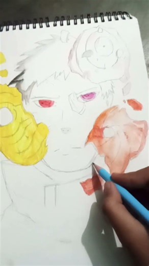 Obito with all mask drawing 🥲👍