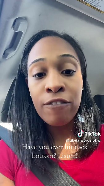 Rock bottom doesn’t feel good! #low #rockbottom | rock bottom