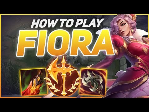 HOW TO PLAY FIORA SEASON 12 | BEST Build & Runes | Season 12 Fiora guide | League of Legends