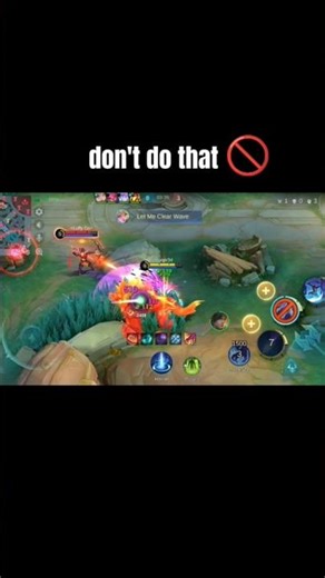 never do that again 🗿 #mlbb #mobilelegends #respect #shorts