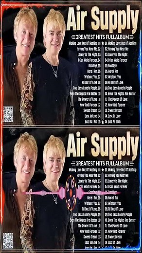 Air Supply Greatest Hits Full Album 2025 ⭐ The Best Of Air Supply#