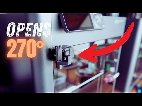 Upgrade Your Bambu Printer: 5 Awesome Printable Bambu Mods (270° Door Hinge & More)