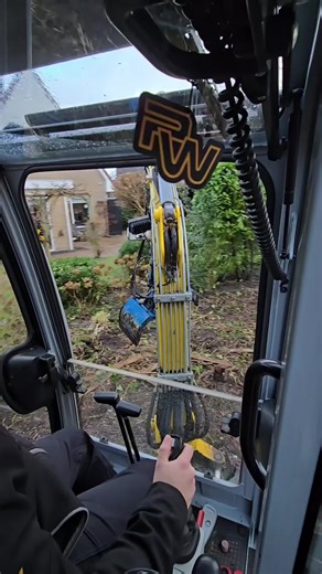 Demolition of Old Fence Using Excavator Techniques