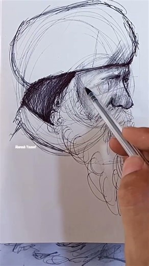 مساء الفن ❤️رسمتي قداسة البابا شنودة ✍️..#البابا_شنودة_الثالث #معلم_الأجيال #بابا_العرب #البابا117