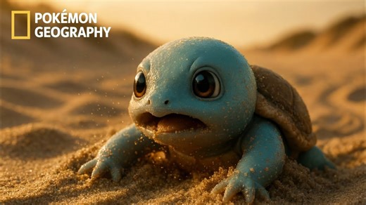 Real Life Pokémon: Squirtle — Tiny Turtles, Big Ocean Journey (Pokémon Documentary)