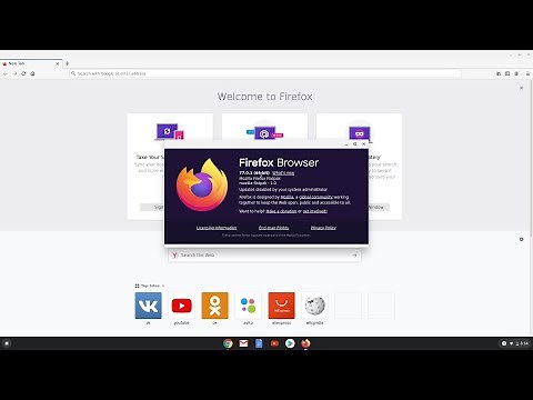 How to install Firefox on a Chromebook
