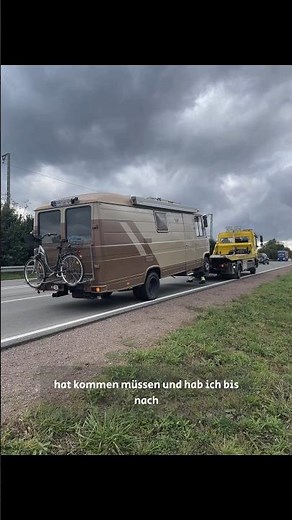 The dream of traveling around the world: engine crash just outside Freiburg