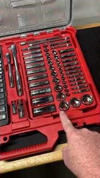 Milwaukee 106pc PackOut Ratchet & Socket set - 1/4 - 3/8, SAE & Metric