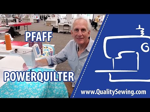 Pfaff Powerquilter 16 Features & Demo