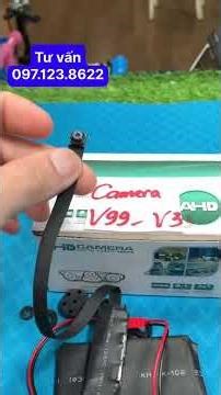 Camera Mini V99 V3 – Pin 12h, Cắm Điện Dùng 24/24