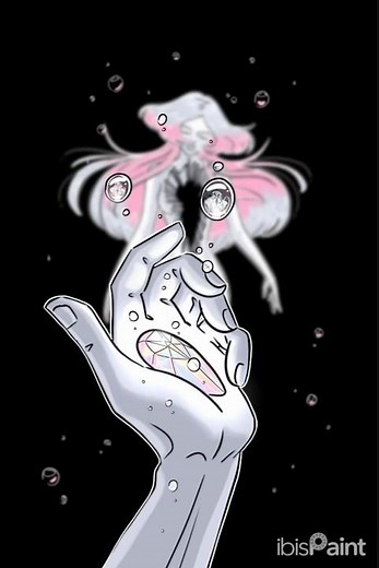 🖤🩷Speedpaint storytelling line up and colour render #art #speedpaintingsexperience