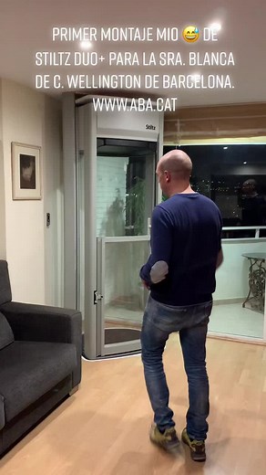 Instalación de Elevador Stiltz DUO en Barcelona