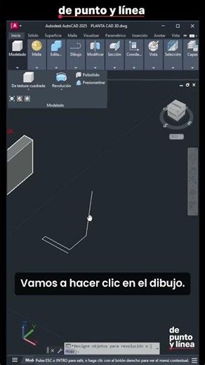 How to create Revolve in AutoCAD 3D | AUTOCAD BASIC COURSE 72