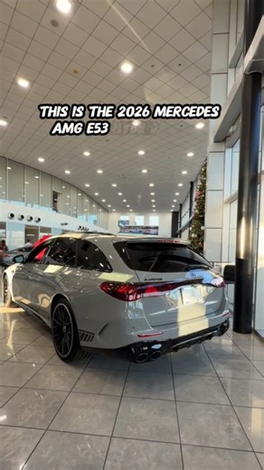 A look at the 2026 AMG E53 wagon hybrid performance engine