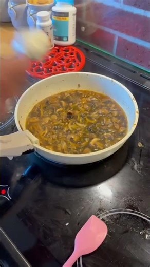 Creamy Chicken Stroganoff & Sticky Rice 🤤 Easy Comfort Food