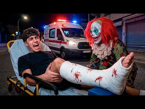 ALEJO IGOA BREAKS HIS LEG BECAUSE OF THE CLOWN