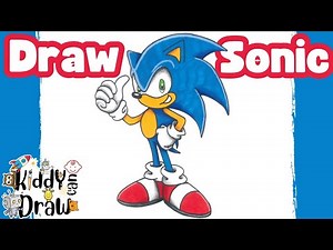 How to Draw Sonic the Hedgehog – Capture the Speed and Adventure Step-by-Step!