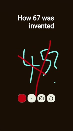 how 67 was invented...