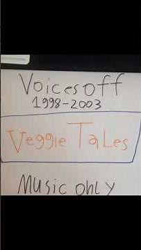 Veggie tales theme song 1998-2003 instrumental full song