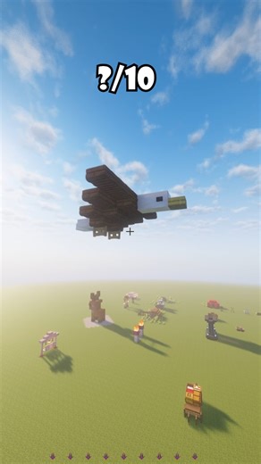 Amul Sahil Kujur on Instagram: "How to Build a Realistic Eagle! 🦅✨ #MinecraftStatue #MountainBuild"