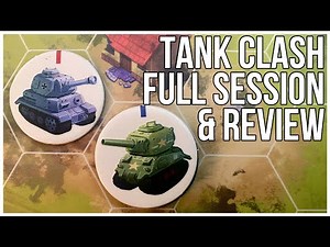 Tank Clash Gameplay & Review | Ameba Games | Wargame Historical Game | Intro Armored Combat