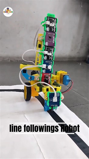 line followings Robot 🤖 #robotics #robot #project #robocraft