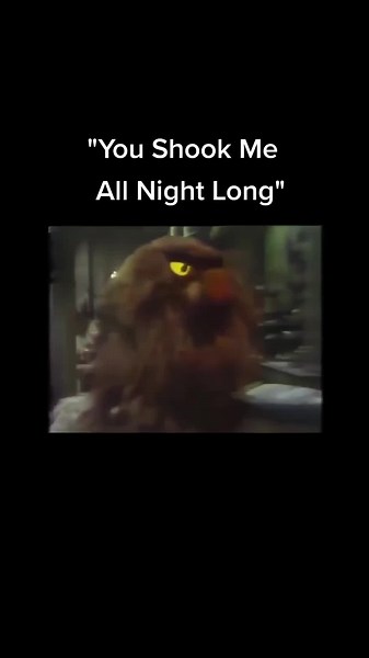 Muppet snippets mashup with ACDC's classic mega-hit