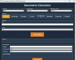 Geometry Calculator - Offline Tool  for Students & Workers by Vision001