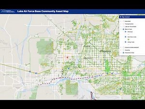 Luke Air Force Base Interactive Map Viewer Tutorial