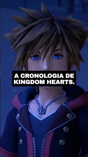 KINGDOM HEARTS - A CRONOLOGIA COMPLETA EM 1 MINUTO!