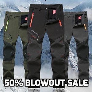 2.7M views · 10K reactions |  50% OFF  BLOWOUT  Stay warm this winter with our Mountainskin Softshell Waterproof Men's Pants - perfect for every outdoor activity! Get yours here >>>> campinglife.co/winter-pants | Camping Life | Facebook