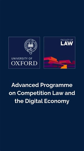 Advanced Programme on Competition Law and the Digital Economy - why did you come on this programme?