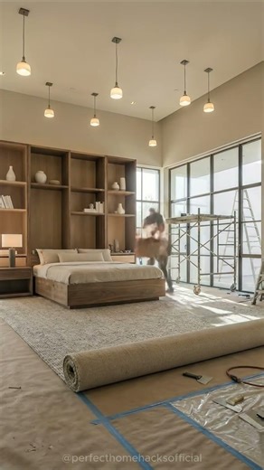 This is what a luxurious master bedroom looks like!