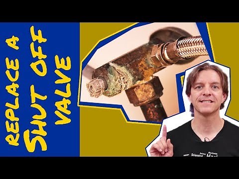 How To Replace A Water Shut Off Valve Under The Sink