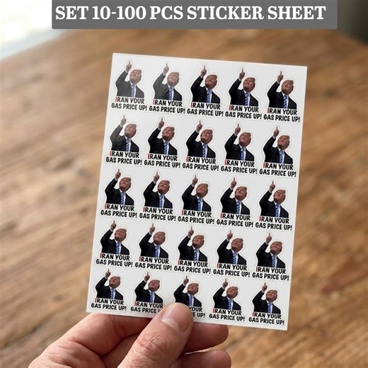 100pcs I Did That Anti-trump Stickers, Trump Gas Pump Stickers, Political Humor, Trump Meme Sticker - Etsy