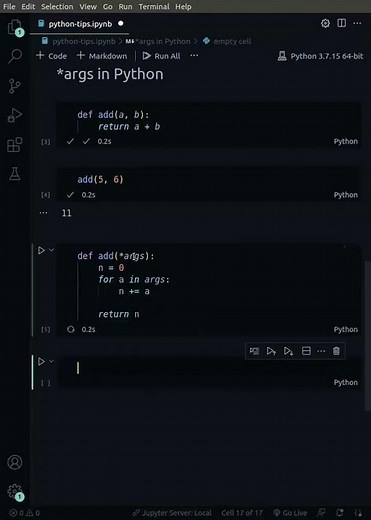 Python *args | Variable Length Arguments #shorts