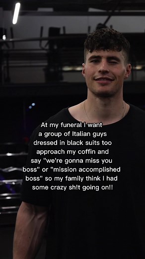 Men in All Black Suits Bring Humor to Funeral