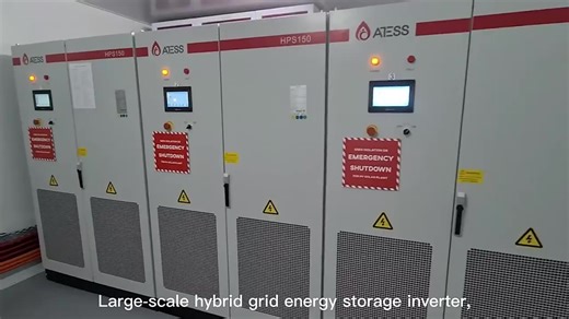 Solar Hybrid Inverter Atess HPS30 HPS100 HPS150 Large Energy Storage 3 Phase Inverters 250kw 500kw 630kw 1mw Commercial