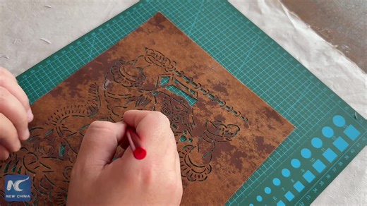 Though still a university junior, Zhang Yubo has already become an inheritor of Shanxi intangible cultural heritage craft of hollow-carved block printing. Balancing student life with heritage stewardship, he helps bringing history forward with each sheet of paper & every imprint | China Xinhua News